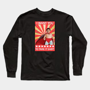 Nacho Libre i want you Long Sleeve T-Shirt